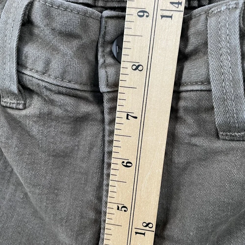 NYDJ Jeans Womens 26 Grey Straight Lift‎ Tuck Technology Denim Made in USA